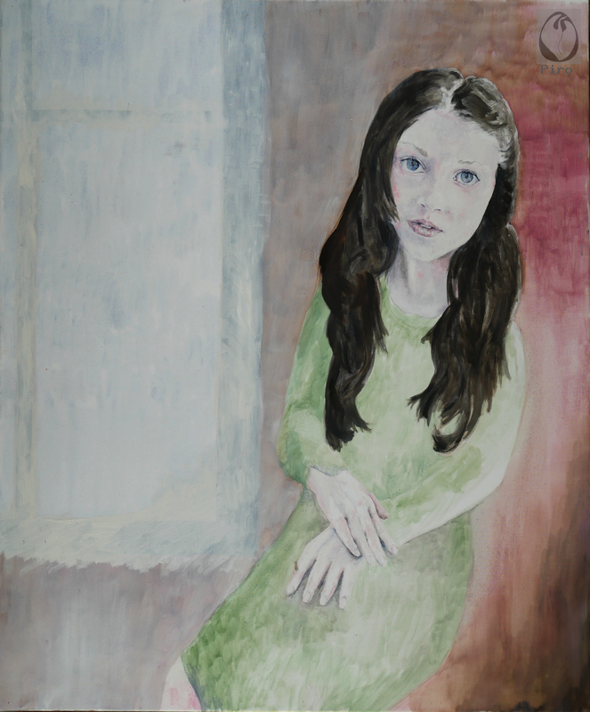 oil on canvas - olio su tela di Piro